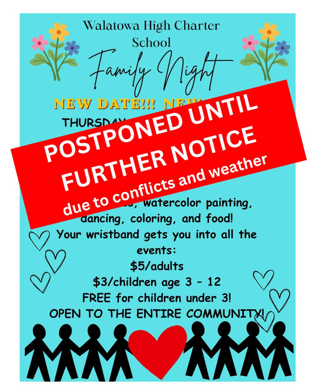 postponed-family-night-flyer Family Night Flyer